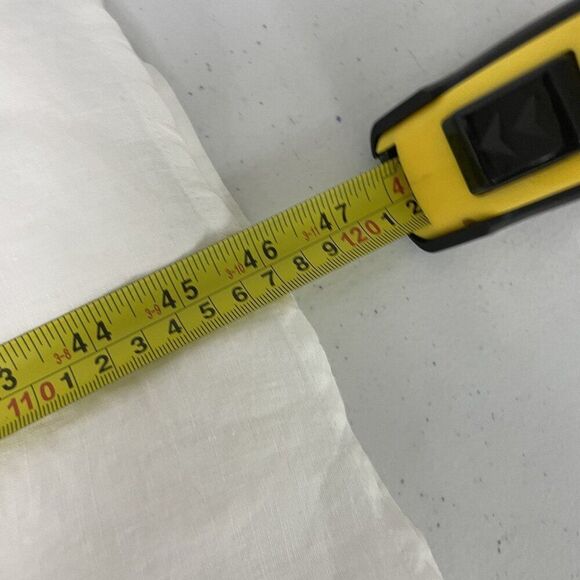 Zara Home Womens Nightgown Linen Pajamas Dress L Large White Midi NWT - Picture 7 of 8